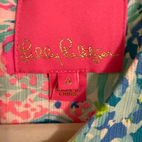Lilly Pulitzer Railee Shift Dress “fished my wish” - Picture 2 of 2
